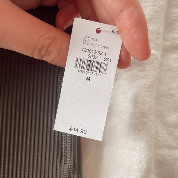 GREY FLARE LEGGINGS - Picture 3 of 5